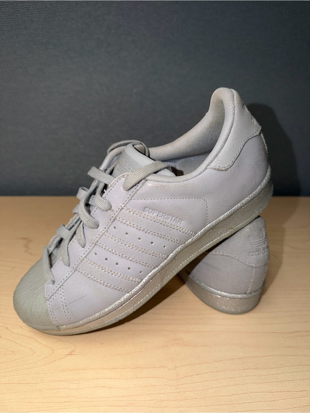 Adidas Superstar Women's Casual Sneakers - Light Gray